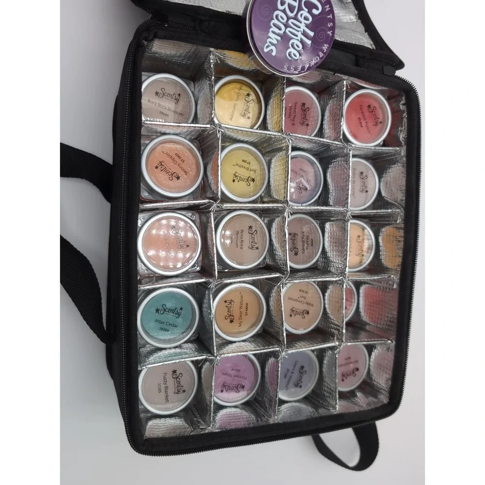 Scentsy Consultant Insulated Sample Case Bag, 79 Samples Wax